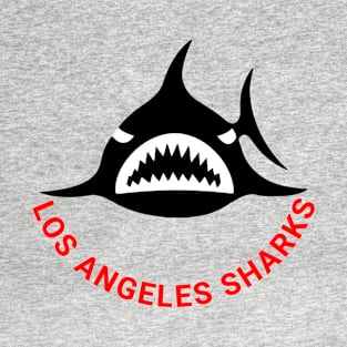 Retro Hockey - WHA - Los Angeles Sharks Hockey Team T-Shirt